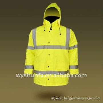 waterproof reflective warning jackets